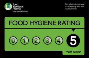 Food hygiene Rating 5 a preview